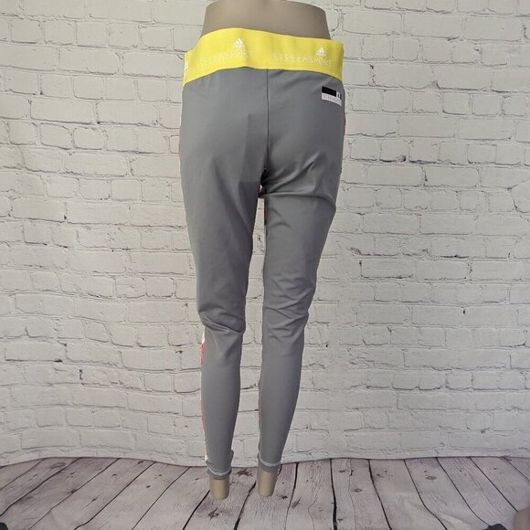 Adidas Stellasport Climalite Roses Sports Leggings AH8863 Large NEW - Picture 3 of 9